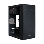 Корпус TESLA 1708U3BM, БП:450W, mATX, чёрный, 2xUSB2, 1xUSB3 (TSL-1708U3-450W-BM)