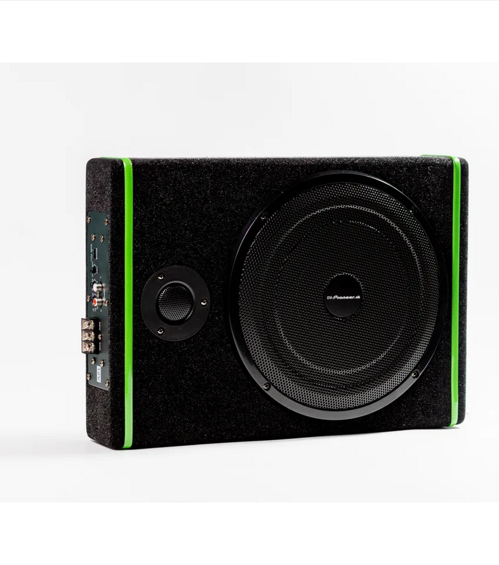 Автосабвуфер Активный под сиденье 10" 1800MaxPower DV-Pioneer.Ok DV-1001C