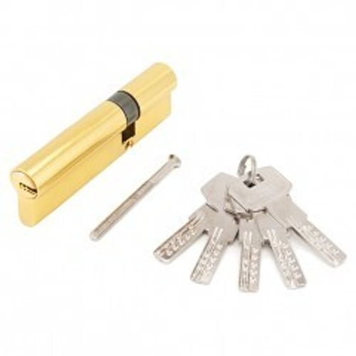 Механизм цилиндровый Стандарт F-01 100 GP 5кл золото перф.кл/кл  (30*10*60) / 11311