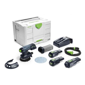 Машинка шлифовальная эксцентриковая аккумуляторная FESTOOL ETSC 125 Li 3,1-Set