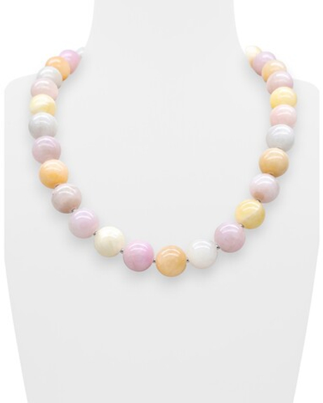 91002398 Колье Роман с камнем