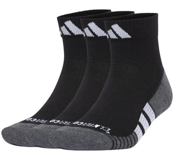 Теннисные носки Adidas Performance Climacool Cushioned Quarter 3P - black/white
