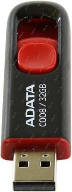 Накопитель ADATA Classic C008 &lt; AC008-32G-RKD &gt; USB2.0 Flash Drive 32Gb