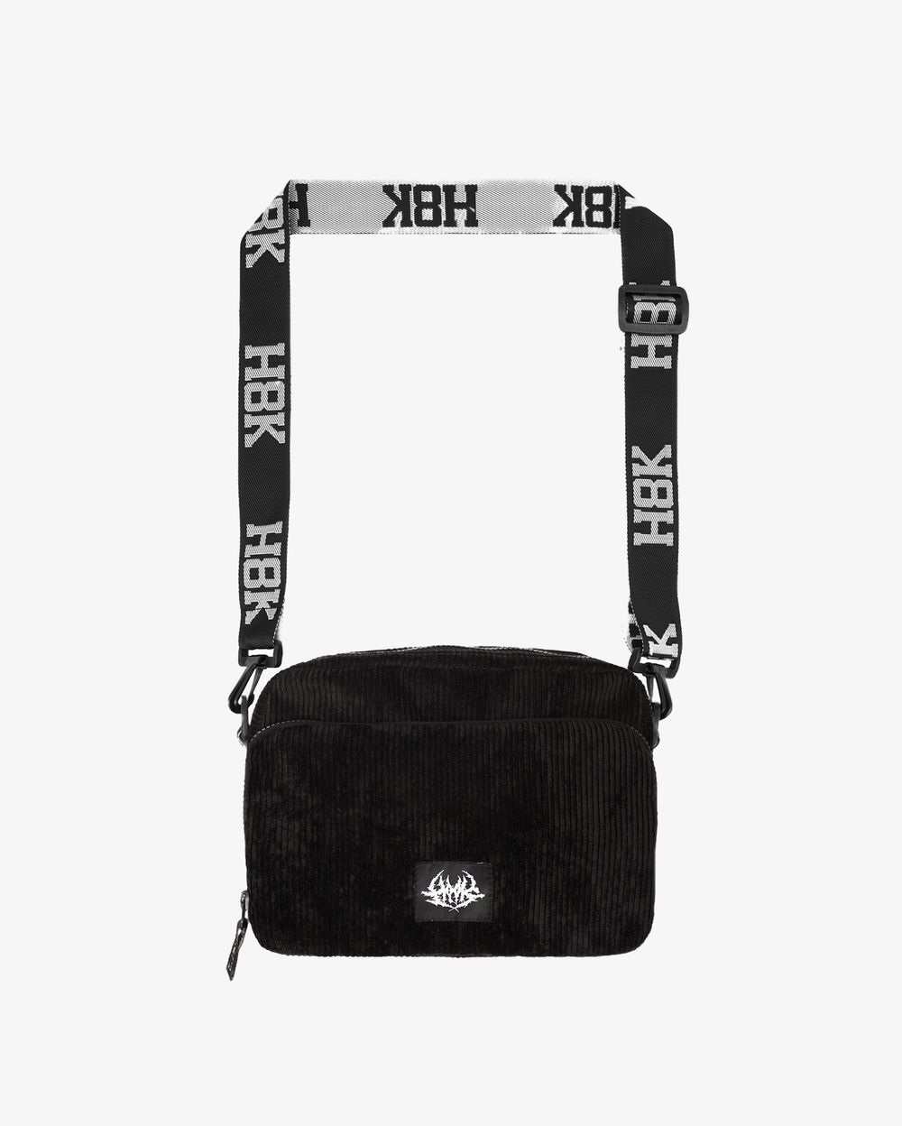 Сумка Hook Шолдербег Грандма Вельвет черная