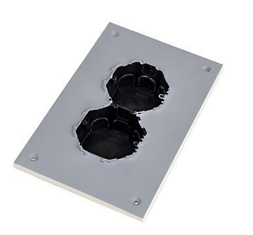 Подрозетник звукоизоляционный Ультракустик двухпостовой