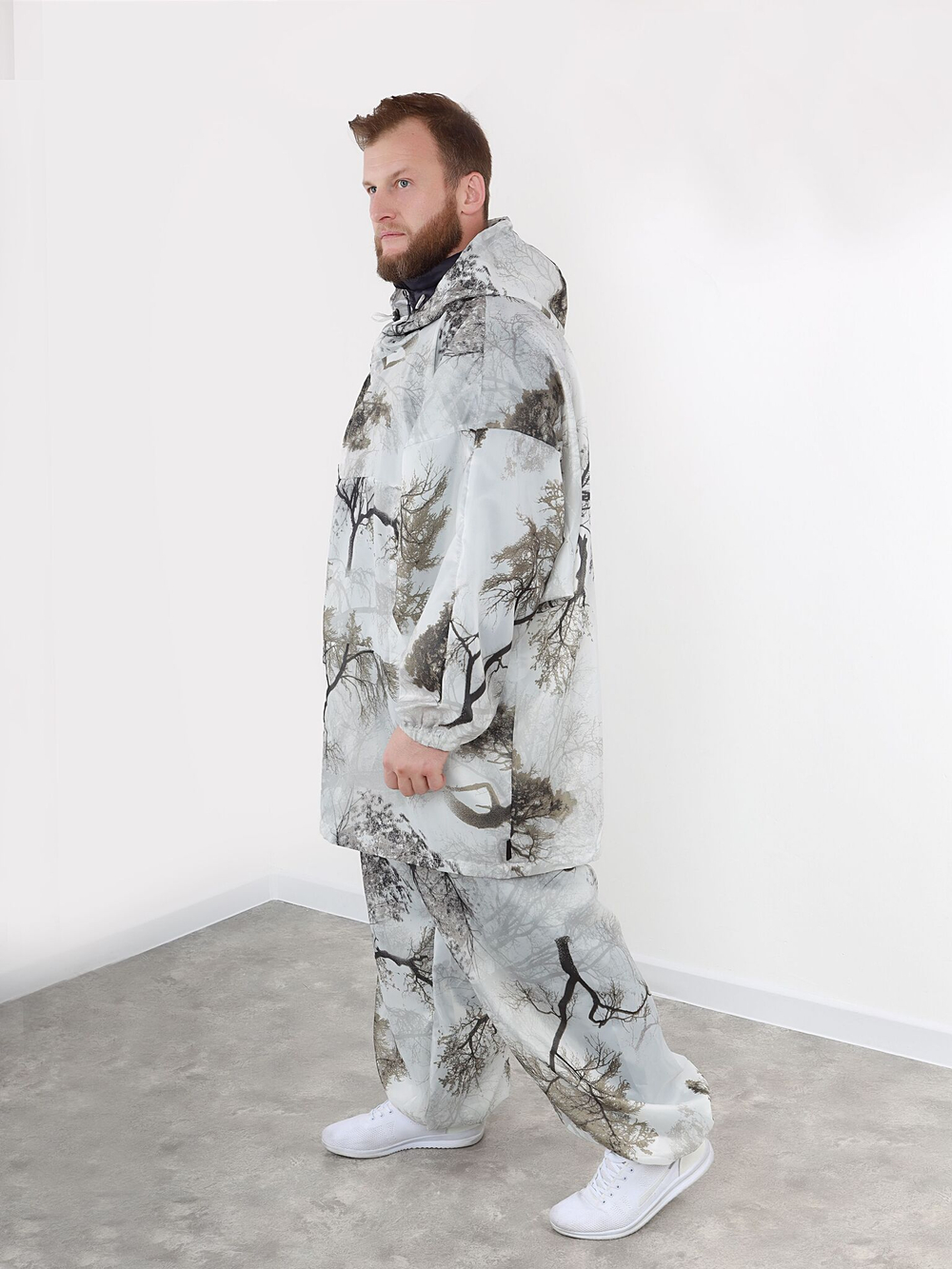 Маскировочный костюм Prival Зима-1, 56-64, деревья