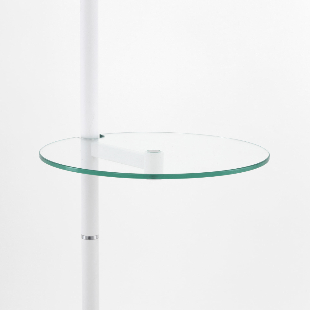 Citilux Батлер CL806010 Торшер со столиком Белый