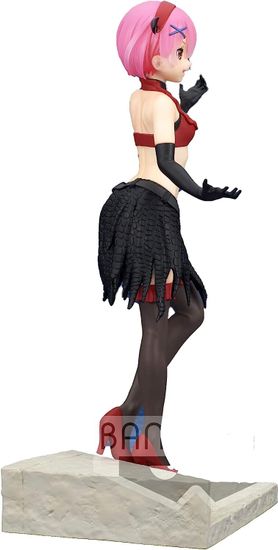 Фигурка Re:Zero Starting Life In Another World, Ram, 22 см / Фигурка по мотивам аниме "Re: Zero – жизнь с нуля в альтернативном мире", Рам, 22 см