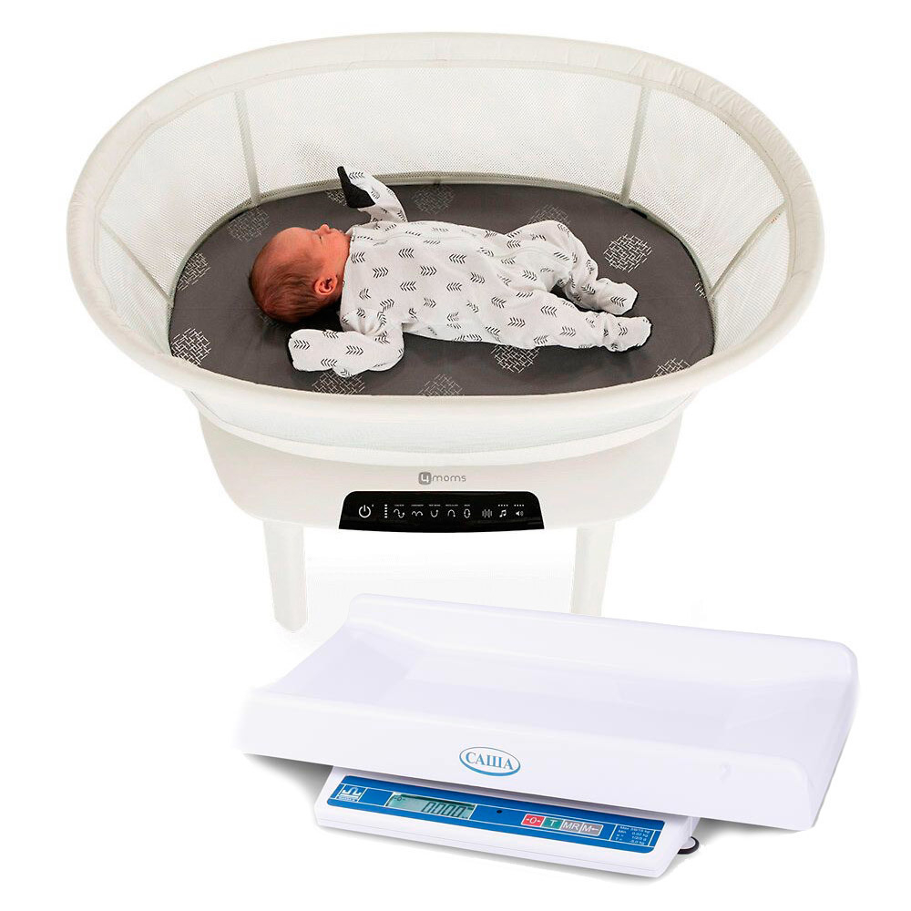 Весы Саша + колыбель 4moms Mamaroo Sleep прокат на  1 мес.
