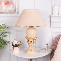 Настольная лампа Источник Энергии Айвори с абажуром №38 Айвори
