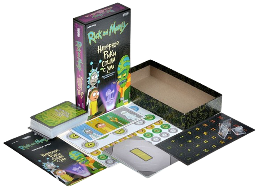 Настольная игра Рик и Морти: Наверное, Рики сошли с ума