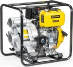 Мотопомпа дизельная CHAMPION DTP81E для грязной воды