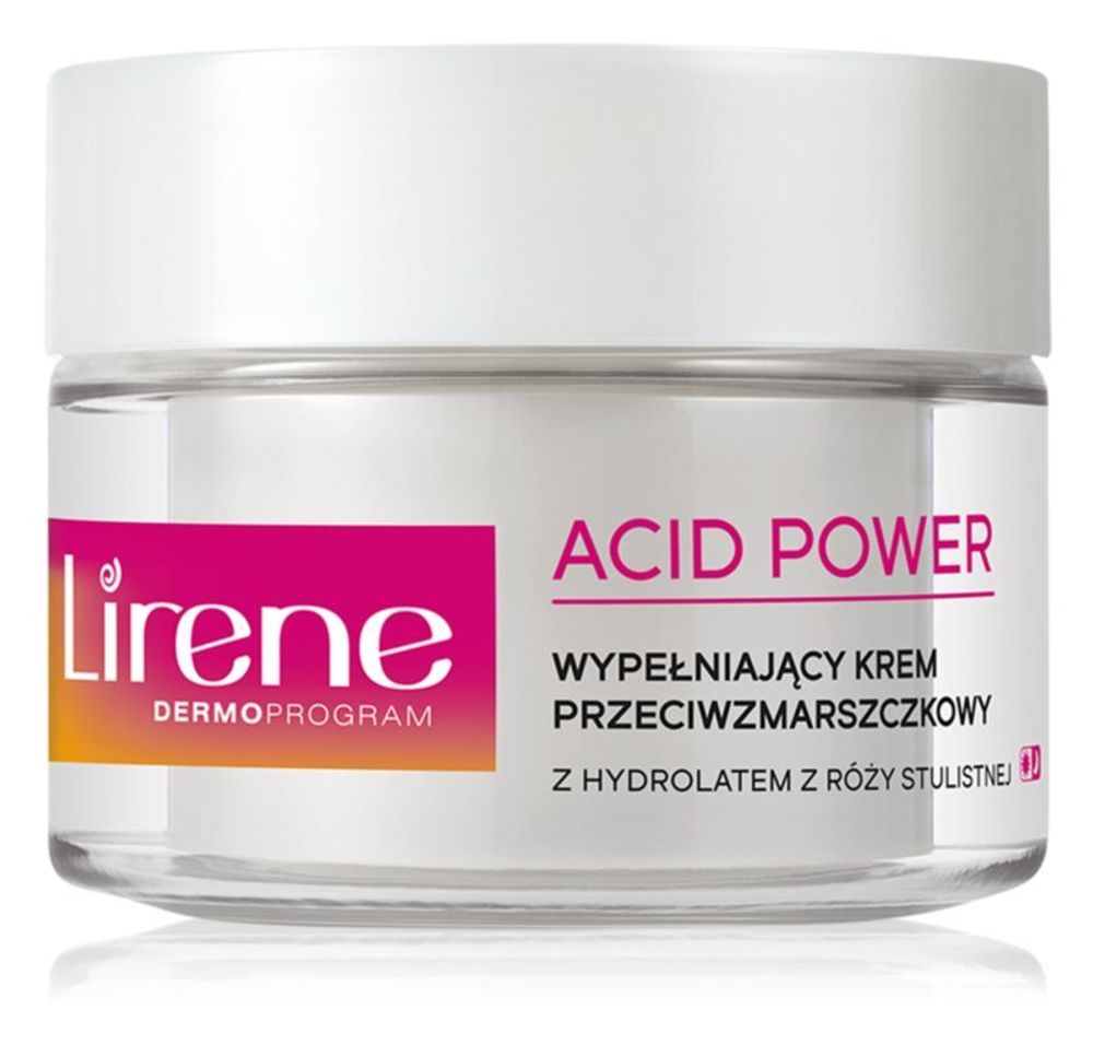 Lirene Acid Power Крем для лица, заполняющий, против морщин, для всех типов кожи, 50 мл