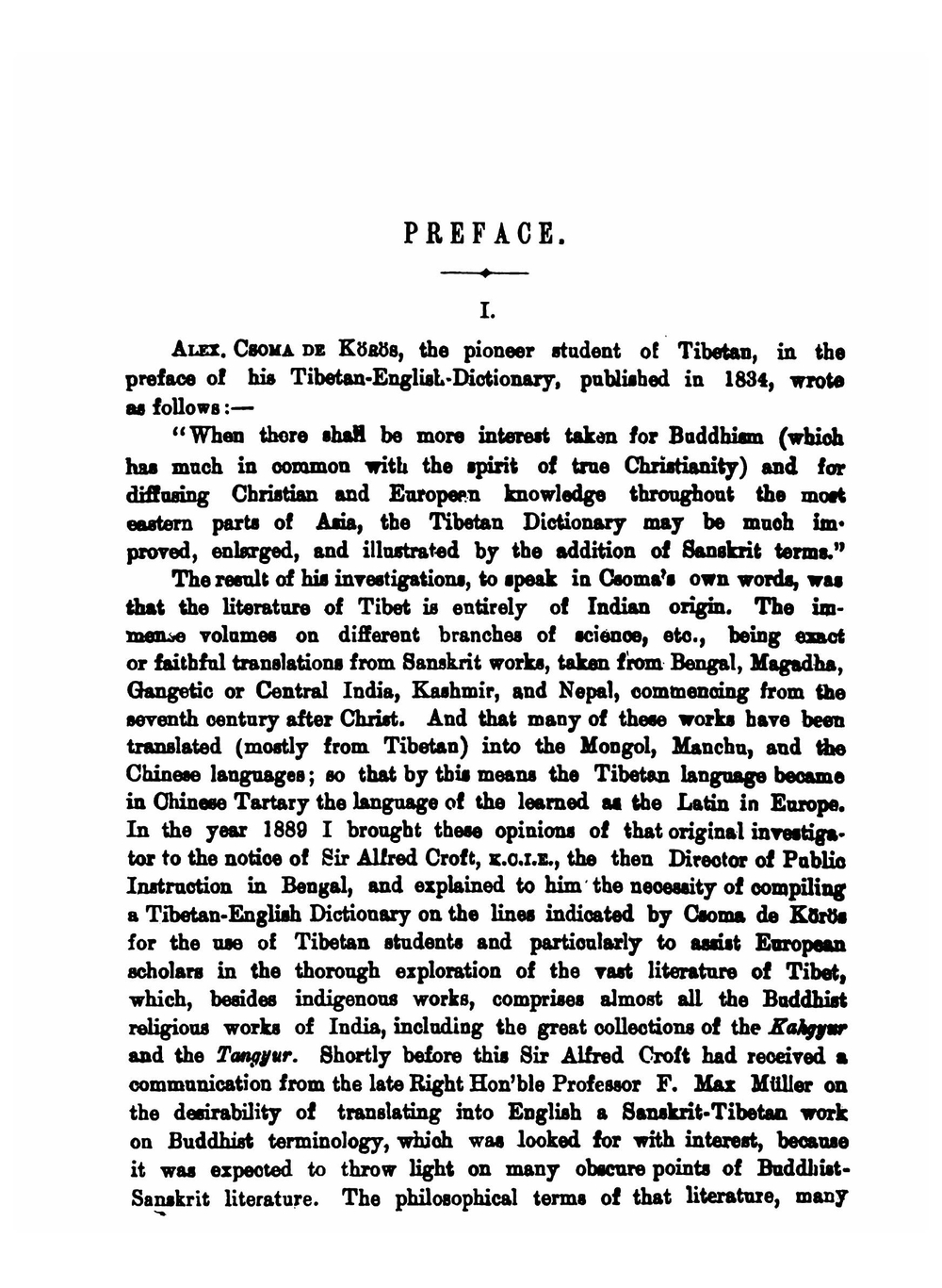A Tibetan-English Dictionary with Sanskrit Synonyms | Sarat Chandra Das; Rai Bahadur; Graham Sandberg; A. William Heyde