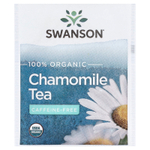 Swanson Vitamins, 100% органический ромашковый чай, без кофеина, 20 чайных пакетиков, 20 г (0,7 унции)