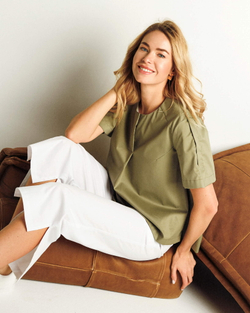 Медицинская туника летящая