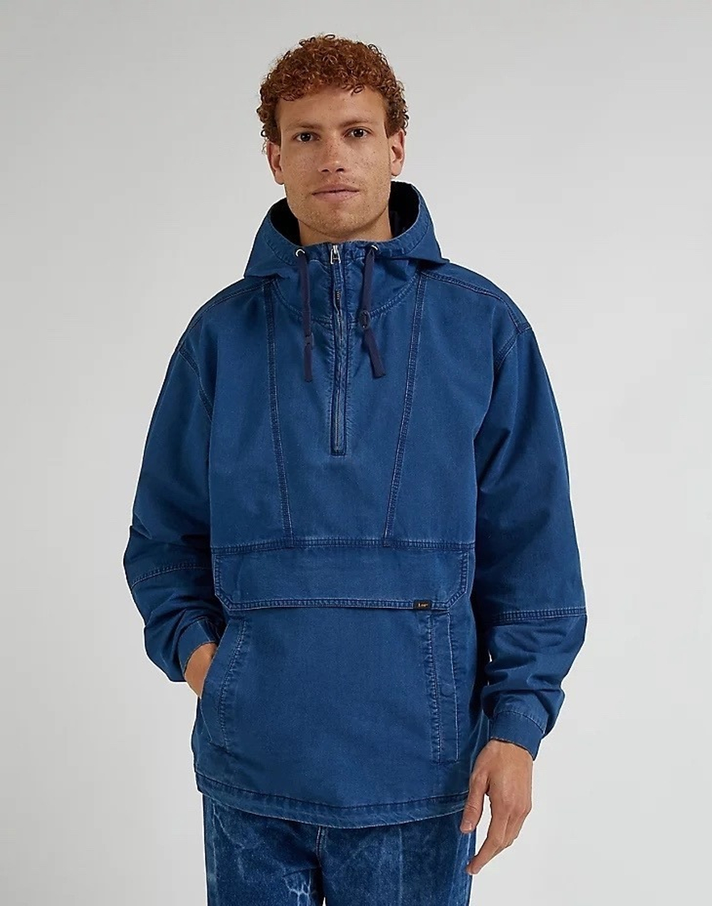 Куртка джинсовая мужская LEE ANORAK INDIGO