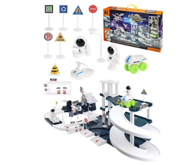 Набор "Паркинг", световые эффекты, для детей 3-7 лет, 3 уровня, разноцветный