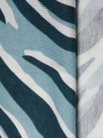 Футболка для девочки с принтом зебра