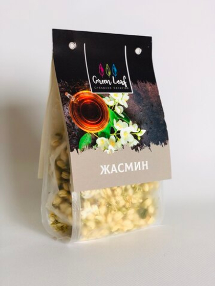 Травяной сбор, Green Leaf, жасмин бутоны, 50 г