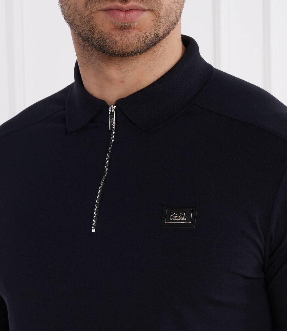 Поло Karl Lagerfeld - темно-синий(745030 542221)