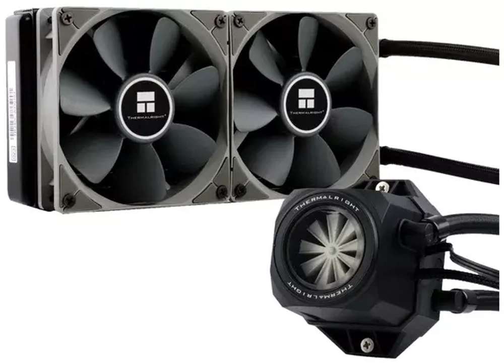 Система водяного охлаждения Thermalright Turbo Right 240 S1200/115x/2011/2011-3/2066/AM2+/AM3+/AM4/AM5/FM1/FM2/FM2+ RTL