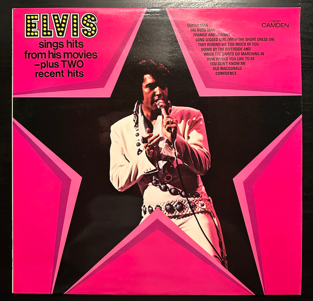 Elvis Presley - Elvis Sings Hits From His Movies (Англия 1972г.)