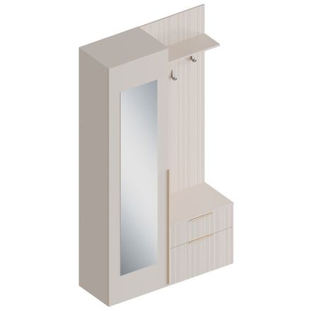 Прихожая с пеналом "Тефия" 1150 Левая, (Софт сантьяго/Тефия), МФ Велес, г. Туймазы