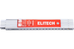 Метр складной пластиковый Elitech 200см 330201 207205