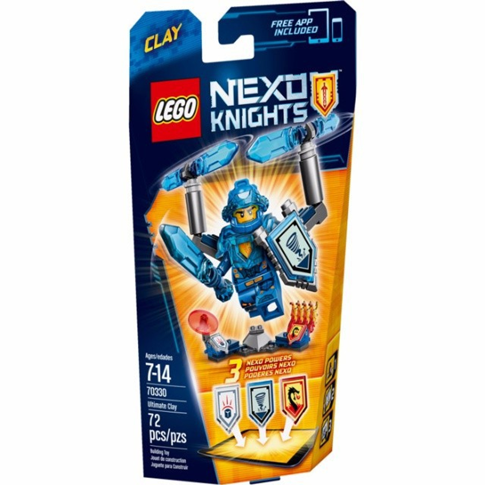 LEGO Nexo Knights: Клэй – Абсолютная сила 70330 — Лего Нексо Рыцари