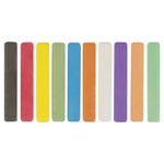 Мел цветной ПИФАГОР, набор 10 шт., квадратный, 221168