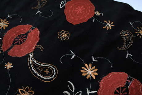 Вельвет аппликация