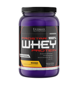 Ultimate Nutrition Prostar 100% Whey Protein 2 lb 908 g, Сывороточный протеин, Концентрат
