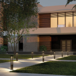 Ландшафтный светодиодный светильник Favourite Portal 4746-1F