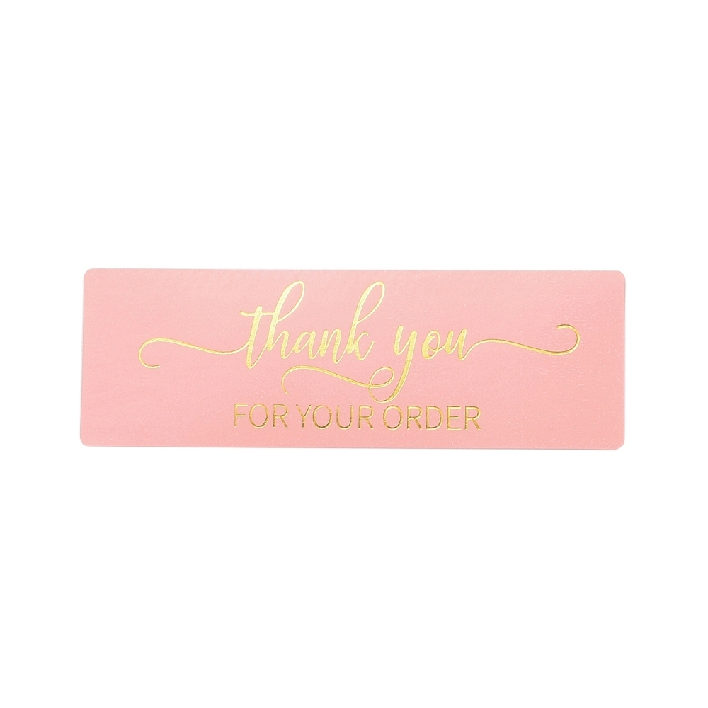 Наклейки Спасибо за ваш заказ (Thank you for your order) (10 штук)