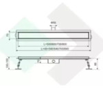 Душевой лоток с решеткой под плитку TIM (100см) BAD4510002