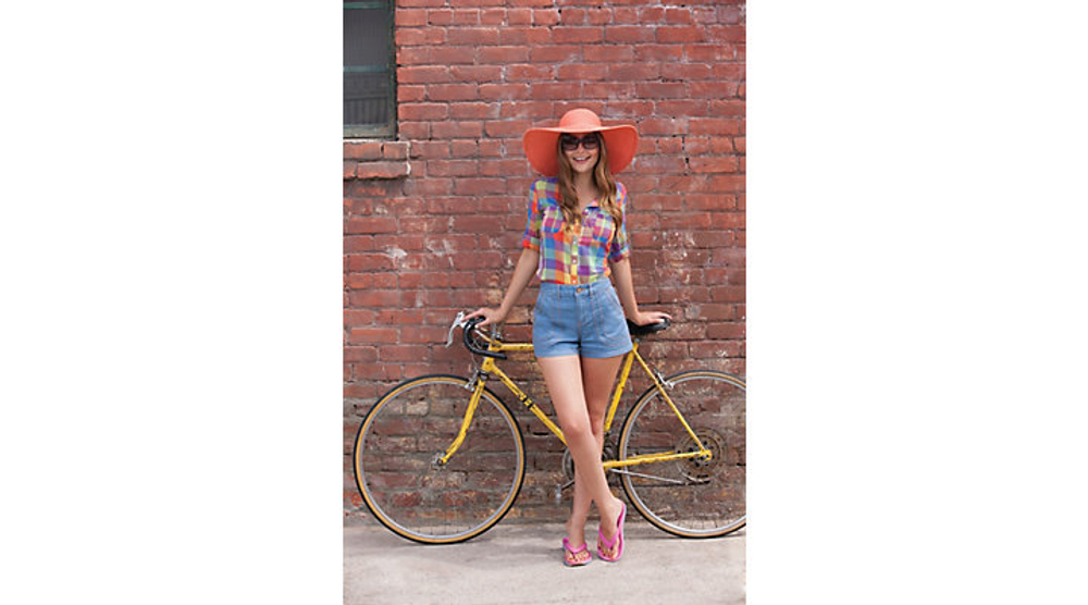 Шлепанцы Crocs Retro Flip Fuchsia / Sea Blue