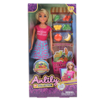 Кукла тип модель, с аксесс. коробка 616965