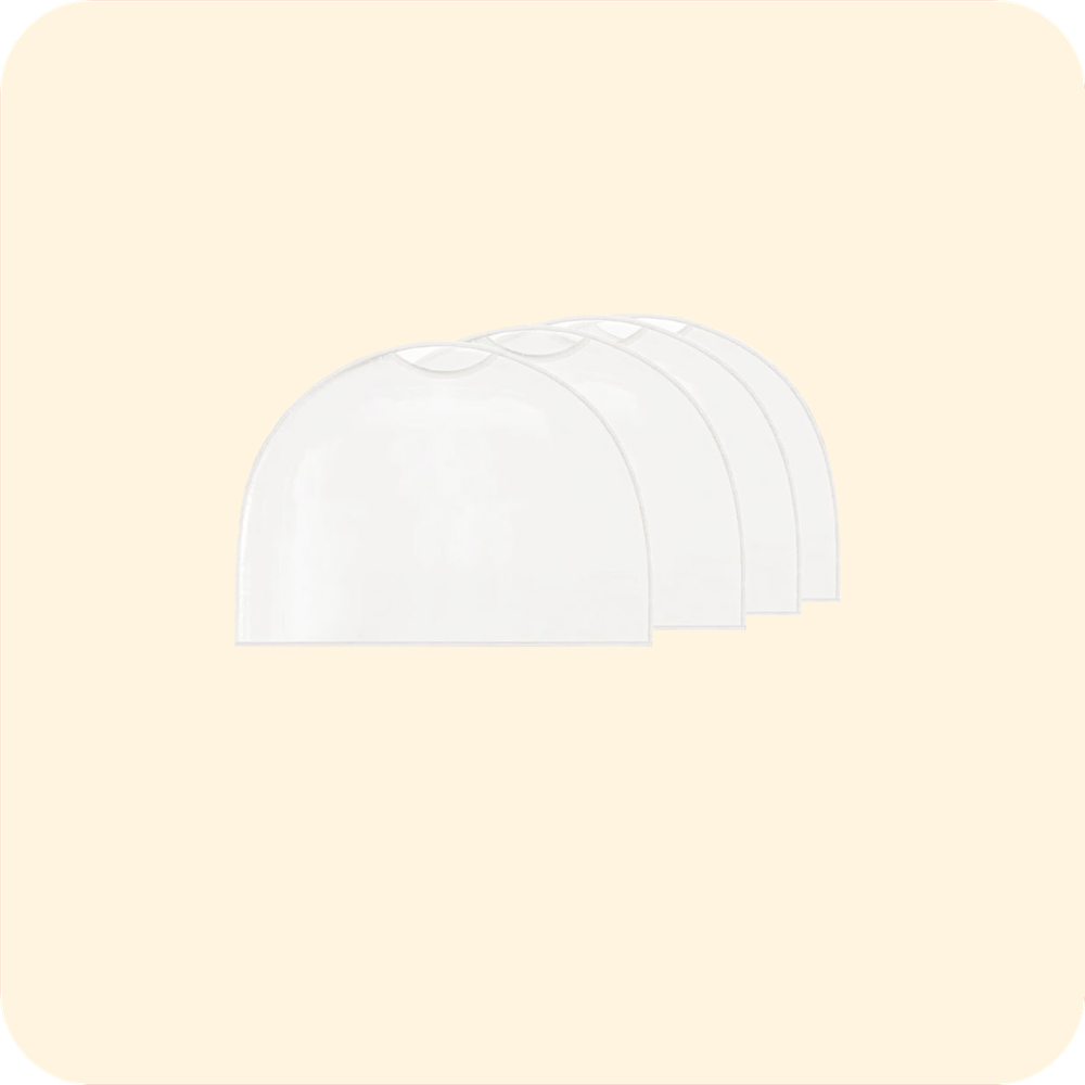 Чехлы-накидки на вешалку удлиненные 56х39 см, Санторини