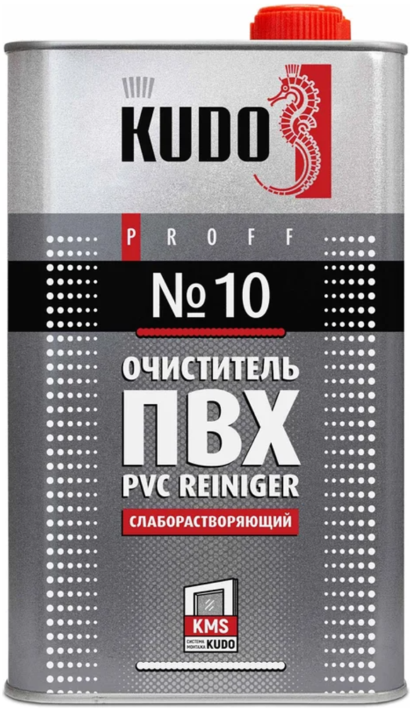 Очиститель для ПВХ №10 1000мл Кудо Очиститель для ПВХ №10 1000мл Кудо