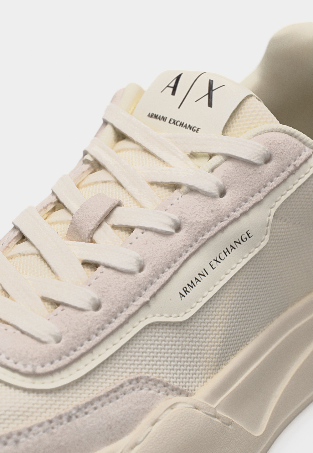 Armani Exchange FLICK - Sneakersy niskie - Белый