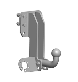 Фаркоп для УАЗ 2206, 3741, 3909, 3962, 39625, 3963 Буханка 1985- Тип шара: A. Нагрузки: 800/50 кг, UAZ-07