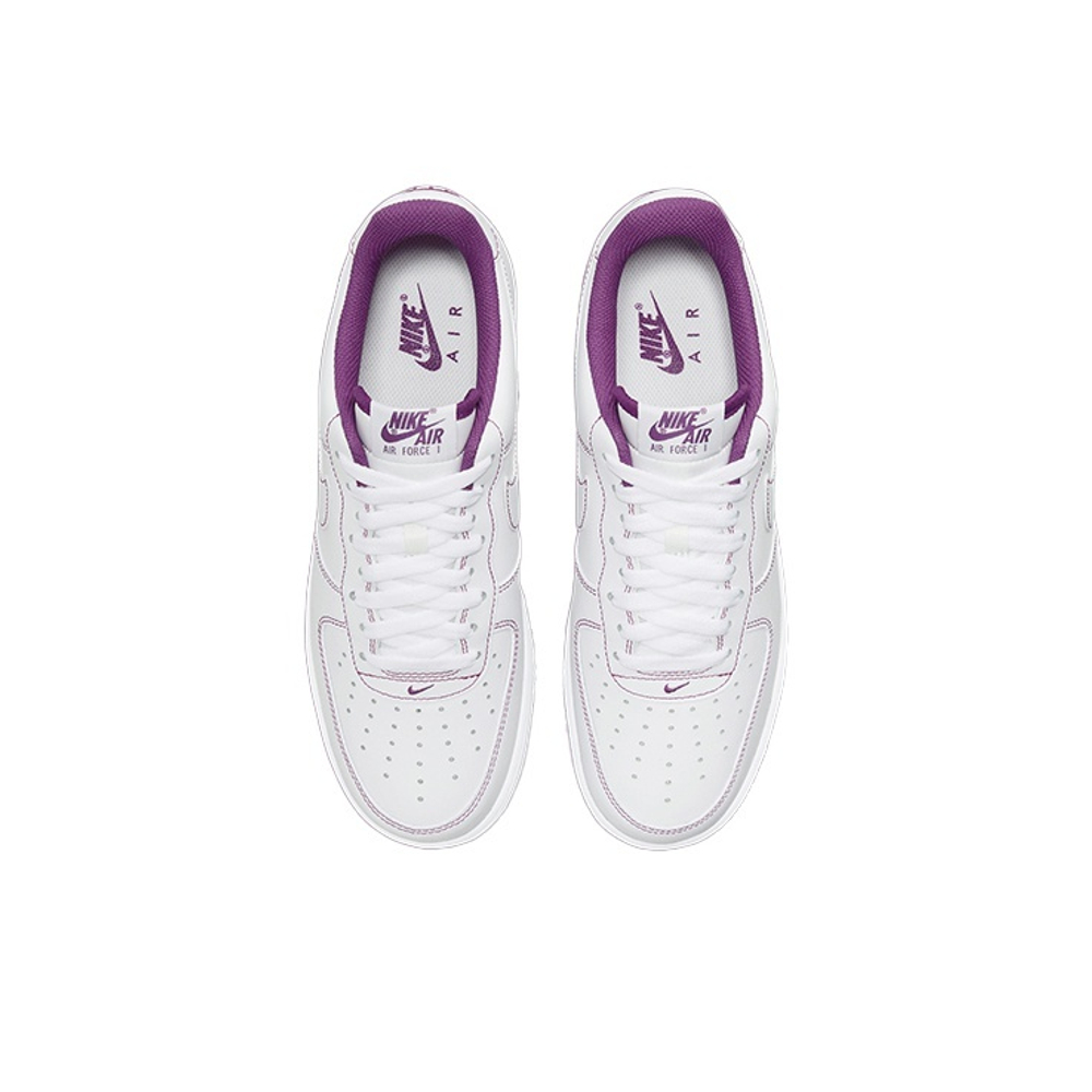 Кроссовки Nike Air Force 1 Low Contrast Stitch - White Viotech