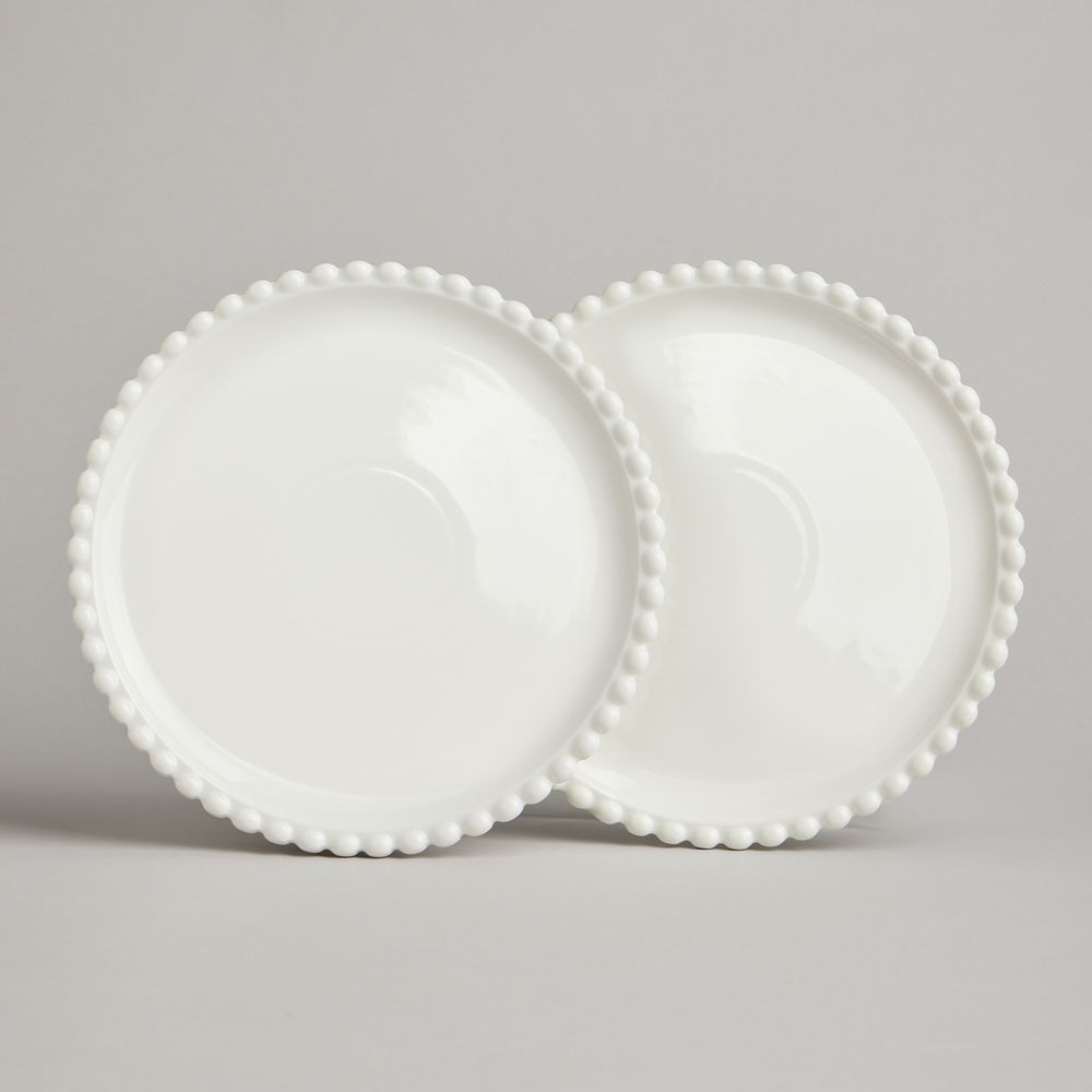 НАБОР ТАРЕЛОК ЗАКУСОЧНЫХ LEFARD "PEARL" 2 ШТ. 19,5*1,5 СМ (КОР=18НАБ.)