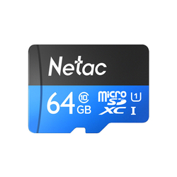 Карта памяти Netac P500 MicroSDHC 64Gb