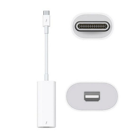 Адаптер Apple Thunderbolt 3 (USB-C) / Thunderbolt 2 Adapter (MMEL2)