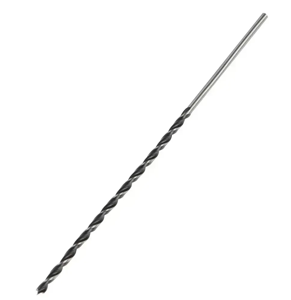 Сверло по дереву Тундра, цилиндрический хвостовик, 6 х 300 мм