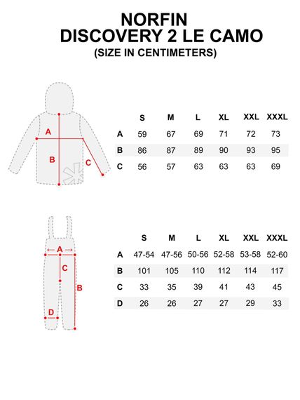Костюм зимний Norfin DISCOVERY 2 LE CAMO S