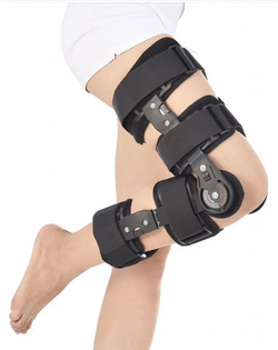 Усиленный ортез для фиксации коленного сустава 858