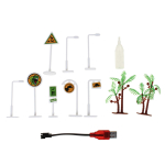 Железная дорога на бат., коробка GD-213A